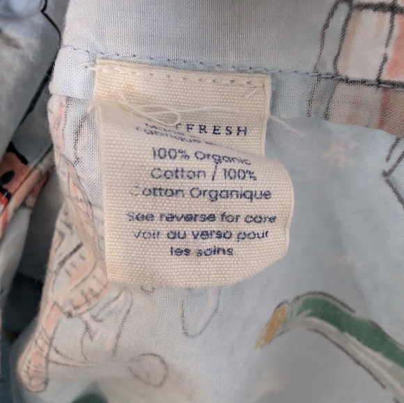 PRINTFRESH champagne tower long tall pajama set in blue - Picture 9 of 16